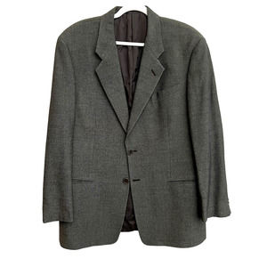 ARMANI COLLEZIONI Men's 42R Wool Two Button Work Wear Business Blazer Jacket